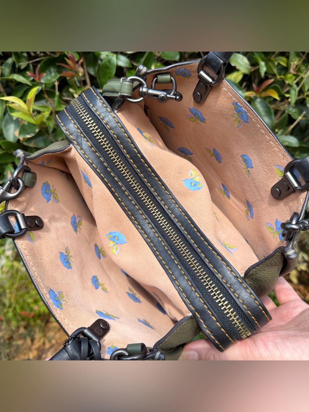 EUC Disney X Coach Rogue 25 With Patches 32780 - Picture 11 of 14
